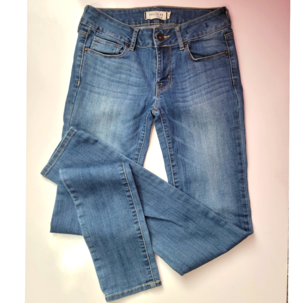 Bullhead Black Skinny Blue Jeans Size 3